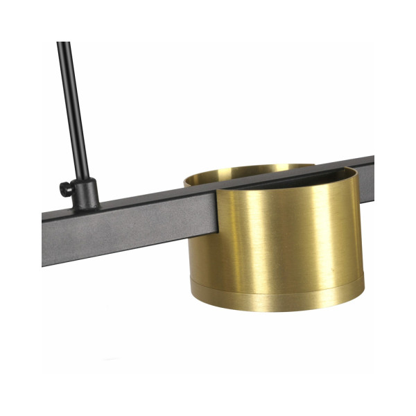 Підвісний світильник, люстра над столом, барною стійкою Goldlux 327338 Mirella GX53 4x6W IP20 Золотий - фото №2