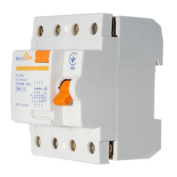УЗО ECOHOME 3P+N 25A/30мА