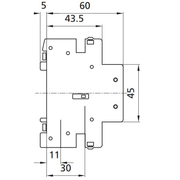 Блок-контакт ETI 002461101 RH 11 (1NO+1NC) (для типу R) - фото №2