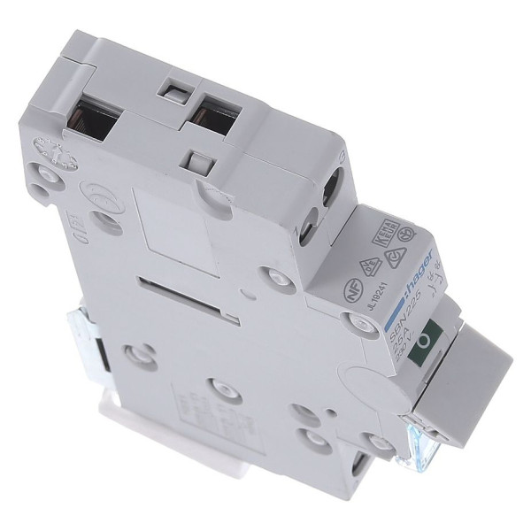 Выключатель нагрузки Hager SBN225 2P 25А/230В 1м - фото №6