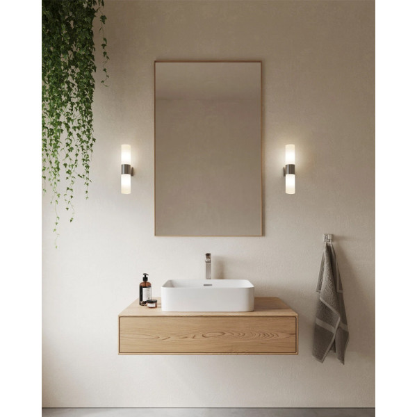 Бра для ванной, светильник Nordlux 17141032 Tangens Double E14 2x25W IP44 серый - фото №1