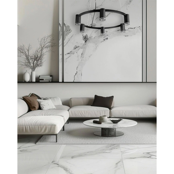 Люстра Goldlux 326201 Paris GU10 6x12W IP20 Черная - фото №1