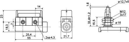 Конечный мини-выключатель Аско-Укрем D4MC-5040 (A0050040012) - фото №2