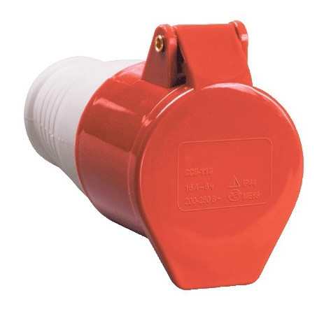 Переносная силовая розетка TNSy 225 3Р+PЕ+N 32А 380В IP44 (TNSy5500421)