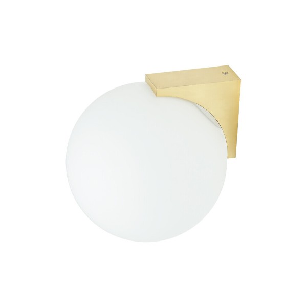 Бра для ванной, светильник Nowodvorski 10525 Aloe G9 1x10W IP44 латунный - фото №4