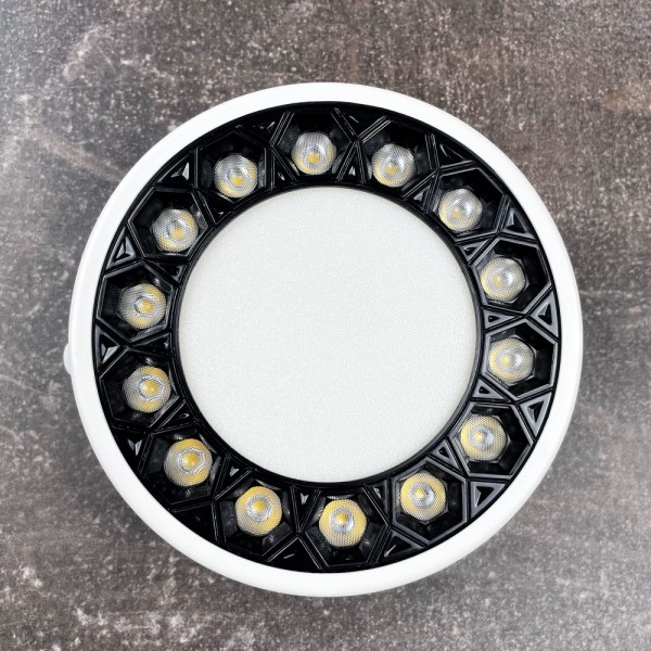 Світильник LED даунлайт Violux ADAMANT 18W 4200K круг IP20 чорний ( 100170 ) - фото №2