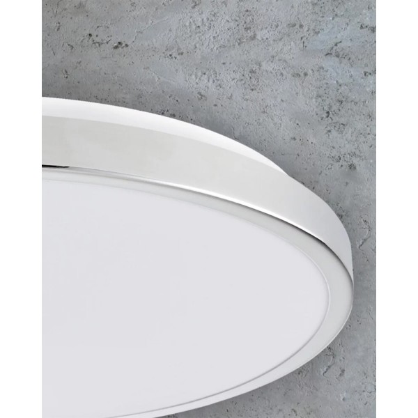 Светильник потолочный Goldlux 3314864 Kern LED 1x15W 4000K 1600Lm IP20 хром - фото №4