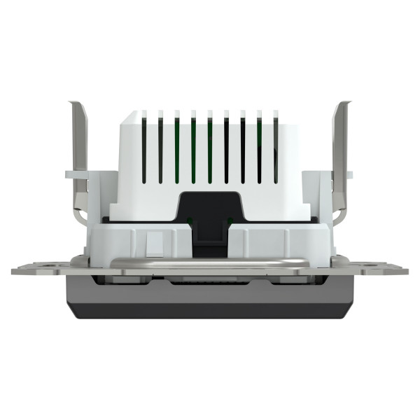 USB розетка Schneider Electric Asfora EPH2700571 тип A+C, 21Вт 3A антрацит - фото №3