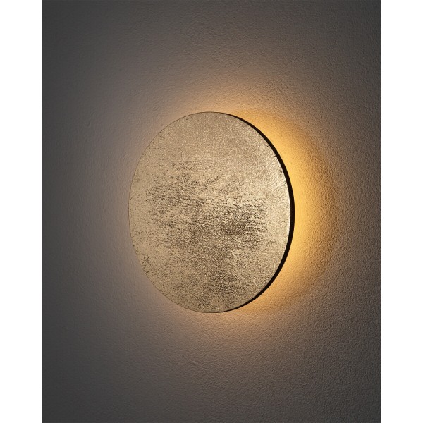 Бра, настенный светильник Nowodvorski 10280 Ring Wood S LED 1x7W 3000K 60Lm IP20 золотой - фото №3