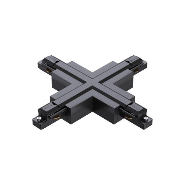 З'єднувач X-подібний 1-фазний Kloodi KDTR-265 BK чорний