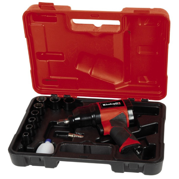 Пневматичний гайковерт Einhell TC-PW 340 6,3бар 340Нм з 8 головками (4138950) - фото №4