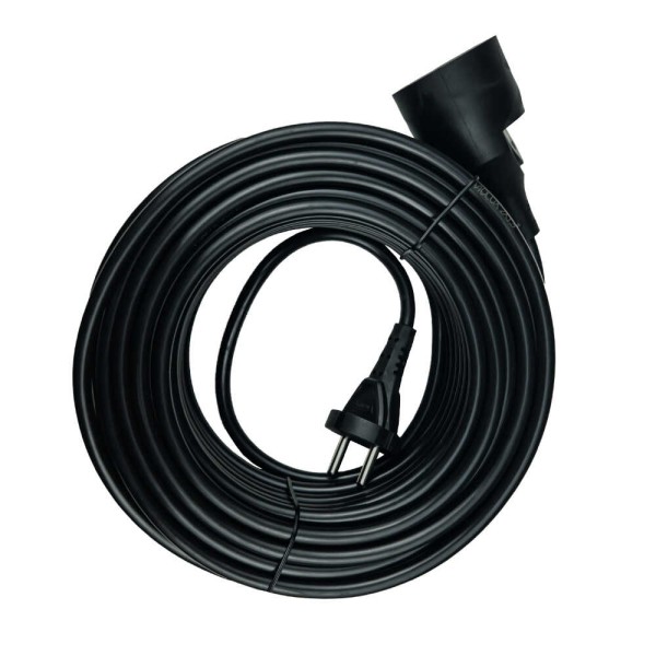 Удлинитель Violux 1р 25м 2х1,5 без заземления​ черный ( 931252 ) - фото №1