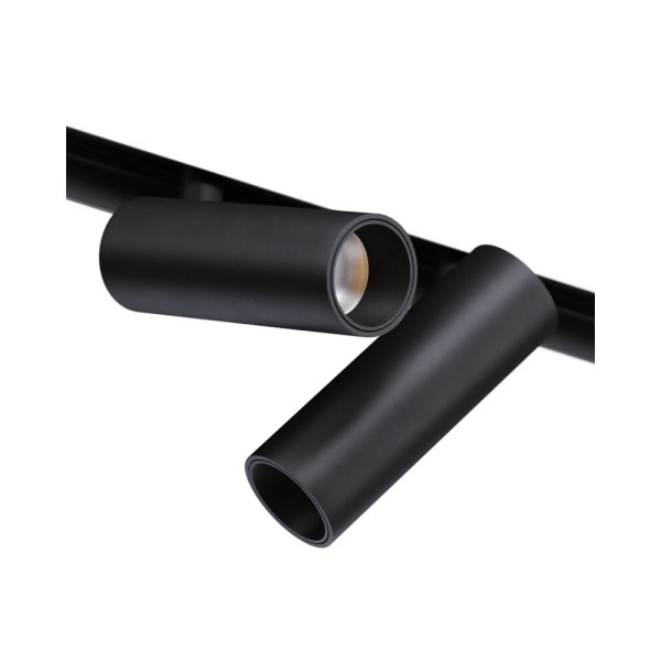 Магнітний трековий світильник Kloodi KDMG-SPOT35 2x7W 3K BK LED 1120Lm IP20 чорний - фото №4