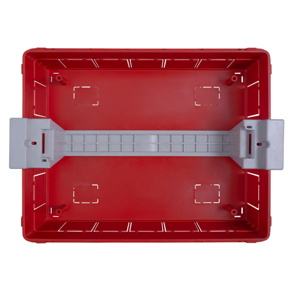 Встроенный пластиковый корпус E.Next e.plbox.pro.w.12b.black 12м черный IP40 (CP12912B) - фото №2