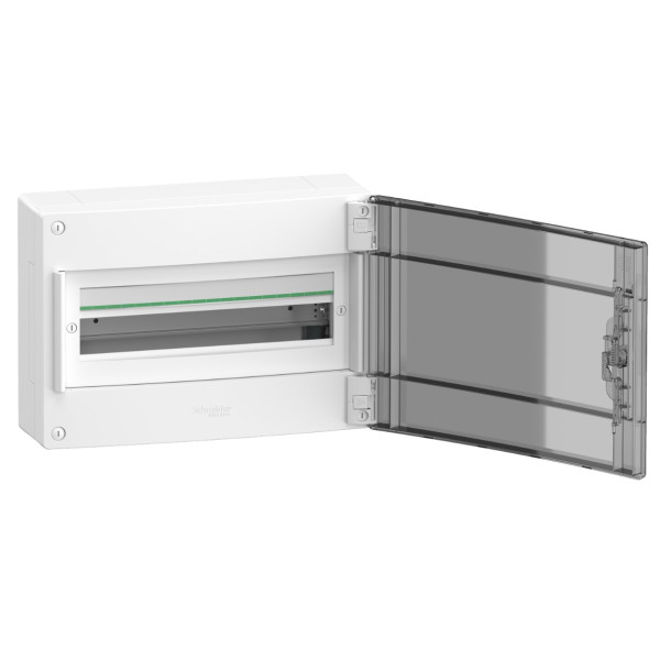 Навесной щит Schneider Electric PrismaSeT XS LVSXR118 1 ряд 18М дымчатые двери - фото №1