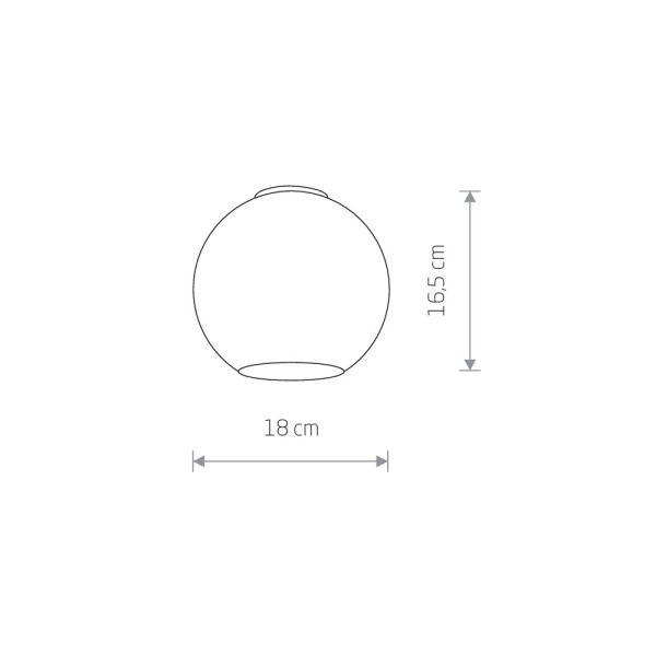 Плафон Nowodvorski Cameleon 12272 Monaco дымчатый - фото №1