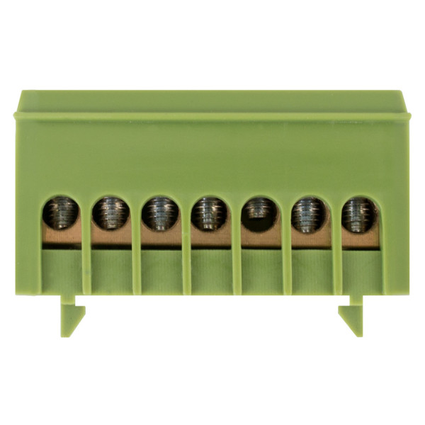 Нулевая шина E.Next e.bsi.pro.1.7 на DIN-рейке зеленая (p0650017) - фото №1