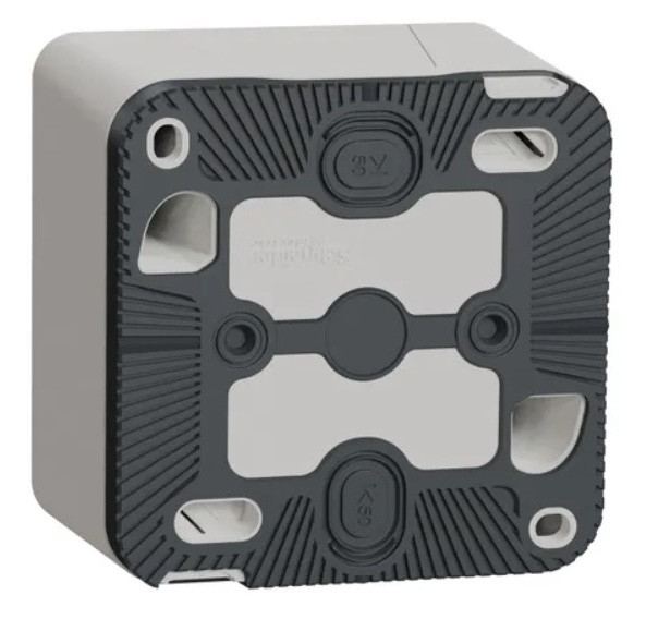 Накладний кнопковий вимикач Schneider Electric MUR39026 IP55 (білий) - фото №1