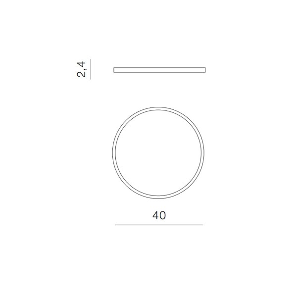 Потолочный светильник Azzardo AZ5368 Panka LED 1x32W 2800K/4000K/6000K 3840Lm IP40 черный - фото №1