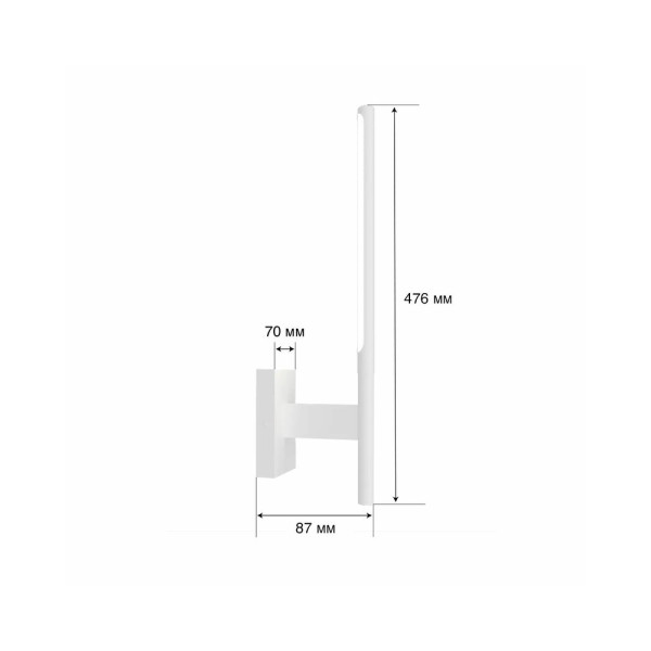 Бра, настінний світильник MJ-Light 15018 Kono Up - фото №3