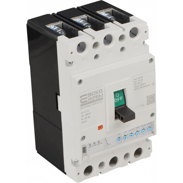 Силовий автоматичний вимикач Аско-Укрем UTrust 125M/32А 3P (A0010260001) - фото №1