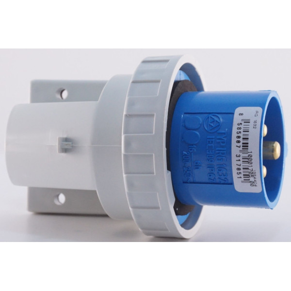 Настінна силова вилка Sez IRG1632 - фото №4