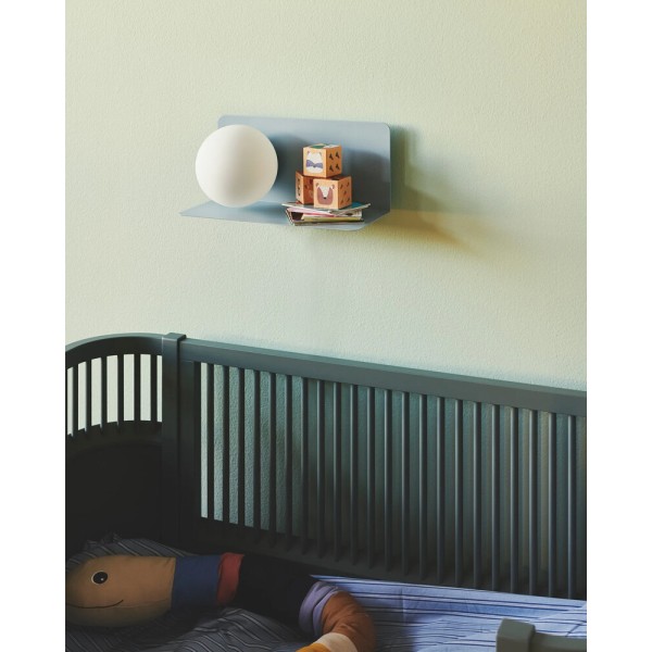 Бра, настінний світильник Nordlux 2312931006 Lilibeth E14 1x25W IP20 блакитний - фото №3