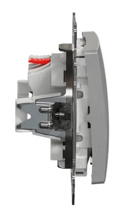 Кнопковий вимикач Schneider Electric Sedna Design & Elements алюміній SDD113111 - фото №2