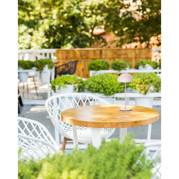 Светильник уличный портативный Goldlux 329943 Tanzania LED 1x1,8W 2700K 160Lm IP44 розовый - фото №2