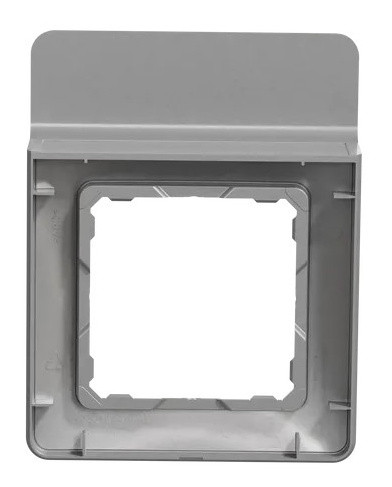 Рамка Schneider Electric Sedna Design с подставкой для мобильного алюминий SDD313809 - фото №3