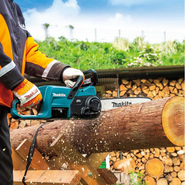 Акумуляторна ланцюгова пила Makita DUC357Z 18 В 350мм - фото №4