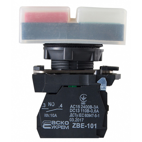 Двойная кнопка Аско-Укрем TB5-AL9325 IP66 «Старт/Стоп» (A0140010171) - фото №4