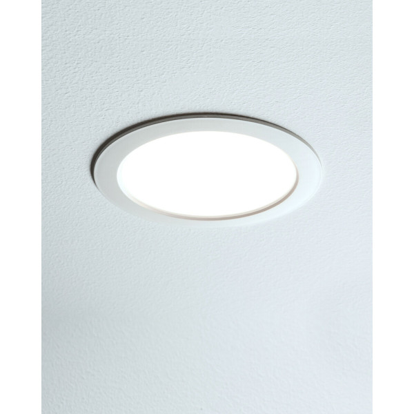 Точечный светильник Nowodvorski 10538 Mykonos LED 1x10W 4000K 950Lm IP20 белый - фото №3