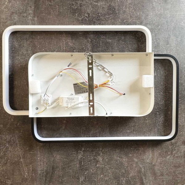 Світильник LED smart DOMINO-P+пульт прямокутник 100W 3000-5000K IP20 ( 220575 ) - фото №4