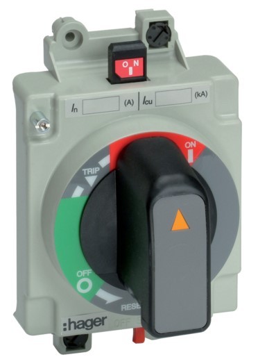 Поворотная ручка Hager HXC030H h250 с возможностью блокировки