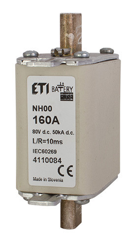 Запобіжник Eti NH-00 Battery 160A 80В DC (4110084)