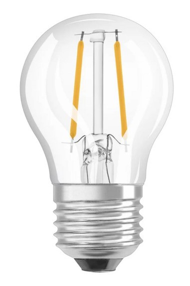 Лампа светодиодная Osram LED CL P40 DIM 5Вт/827 FIL E27 10х1