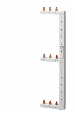 Шина гребенчатая Hager KCL368R 3P 63 А 3-рядная правая