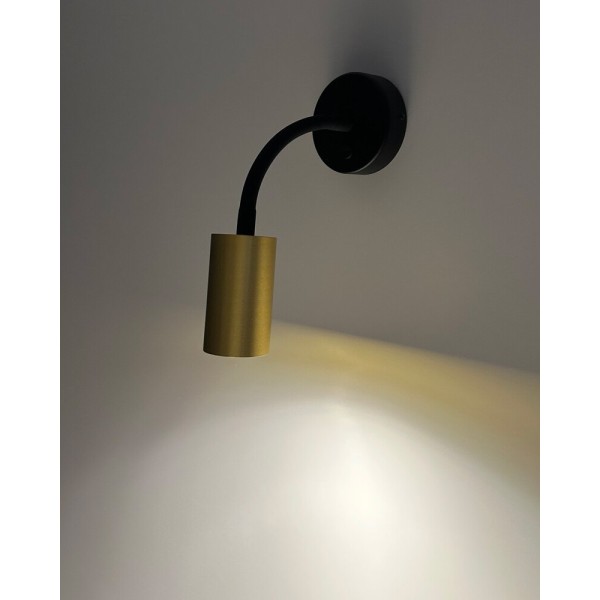 Бра, настенный светильник Nowodvorski 3067 Eye Flex S GU10 1x10W IP20 латунный - фото №2