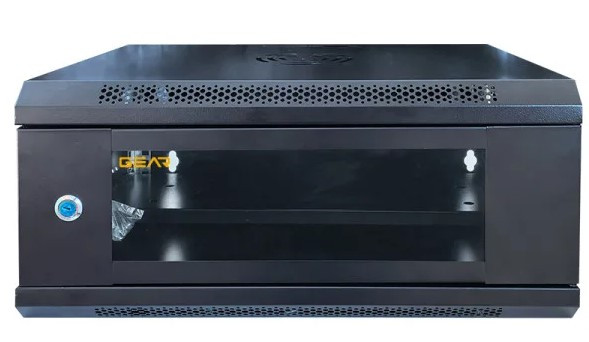 Серверна шафа із полицею GEAR GWMSN-4U-600-600 4U 600x600мм - фото №1