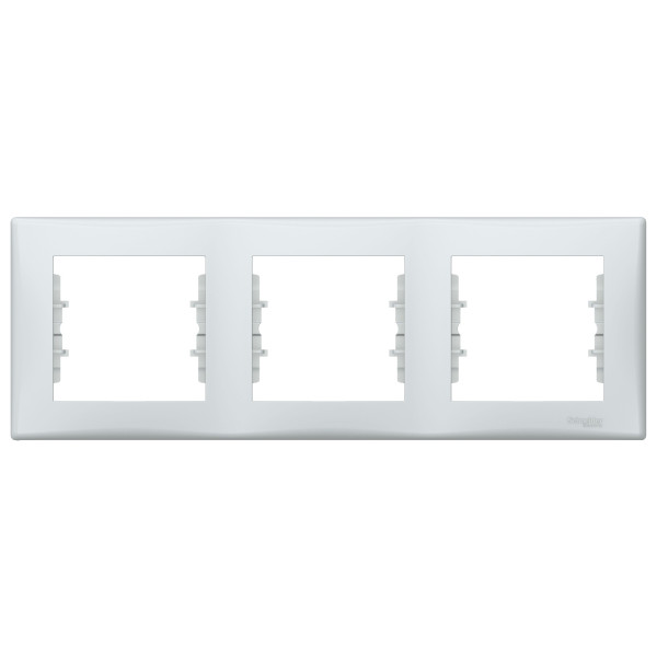 Трехместная рамка Schneider Electric Sedna SDN5800533 (серая)
