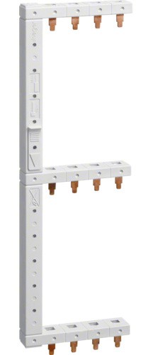 Вертикальна ліва фазна шина Hager KCF668L 3P+N 10мм² 3-рядна