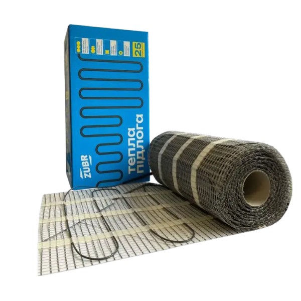 Нагрівальний мат ZUBR DC MAT 2 кв.м. - фото №1