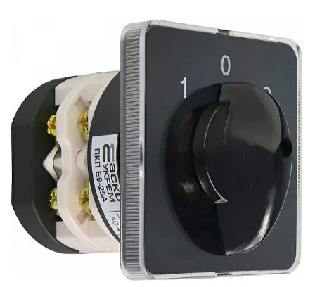 Пакетный переключатель Аско-Укрем ПКП Е9 2.832 A0110010012 (1-0-2 2 полюса)