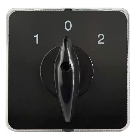 Пакетный переключатель Аско-Укрем ПКП Е9 2.832 A0110010012 (1-0-2 2 полюса) - фото №2