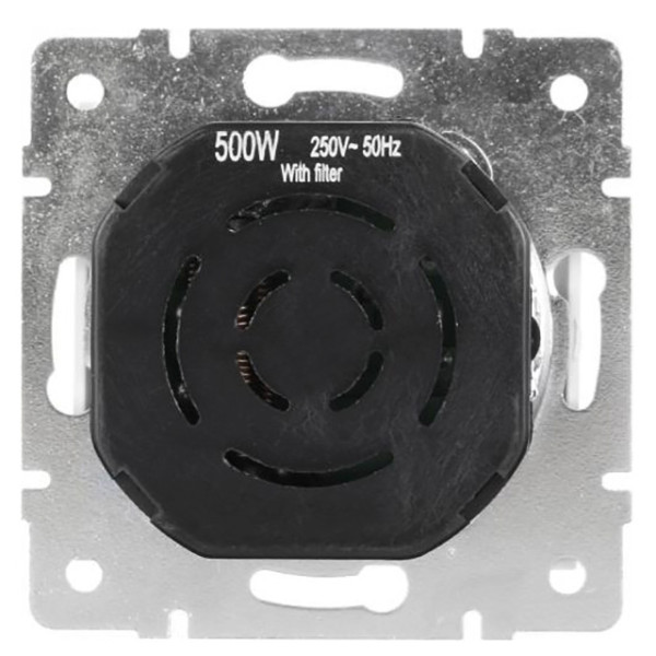 Светорегулятор Lezard Rain (703-0288-116) 500Вт с фильтром (белый) - фото №2