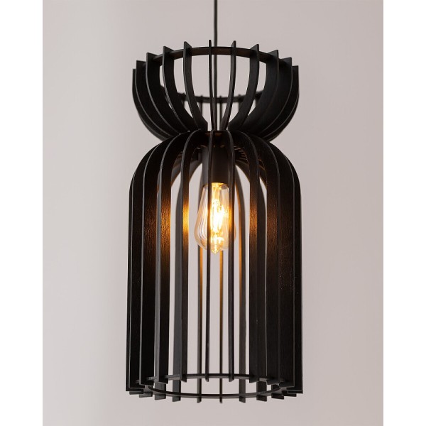 Подвесной светильник, люстра Nowodvorski 10573 Kymi A E27 1x25W IP20 черный - фото №2