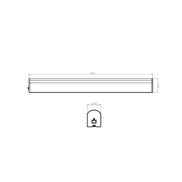 Світильник підсвітка для дзеркала Goldlux 328632 Alex Led 60 1x15W 4000K 1720Lm IP44 Хром - фото №2