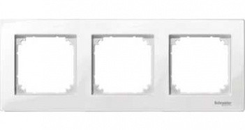 Рамка 3-пост. M-Plan полярно-белый Merten, MTN515319
