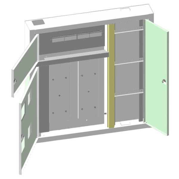 Поверховий розподільний щит ЩЕ-4ст 01Н - фото №2